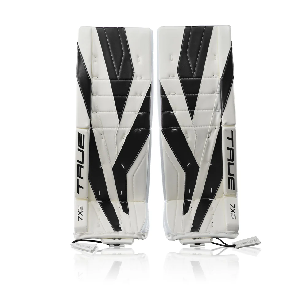 True Senior Catalyst 7X6 Hockey Goalie Pad white/black