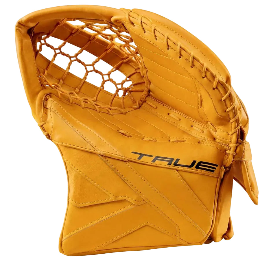 True Senior Catalyst 7X6 Goalie Trapper sport gold