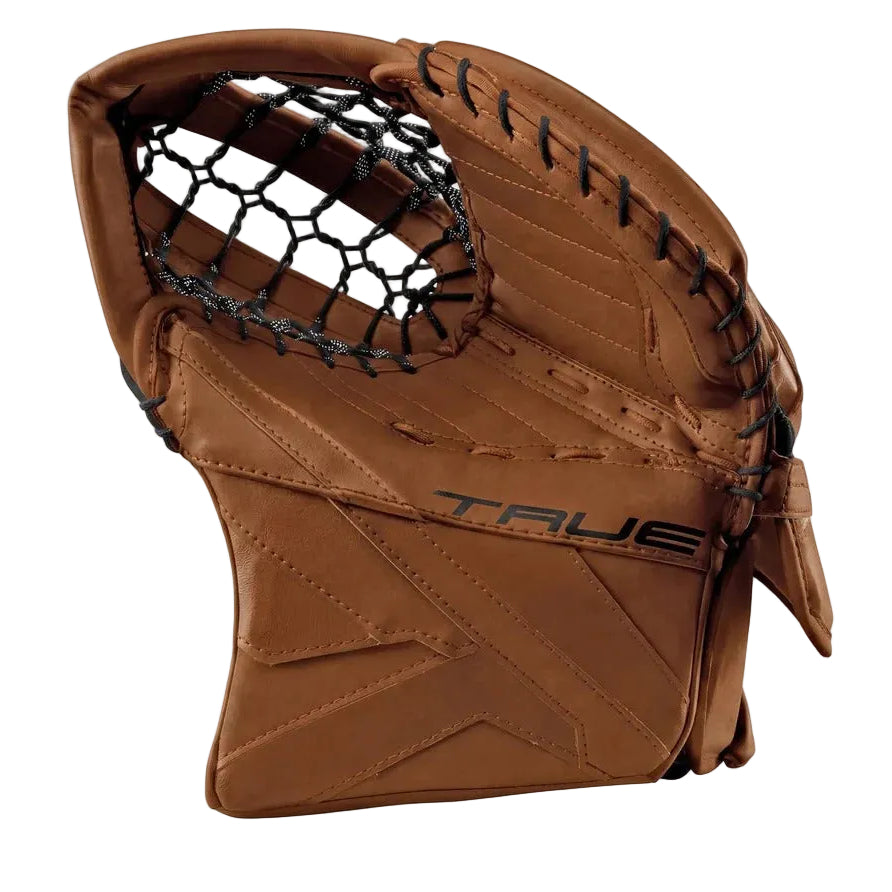 True Senior Catalyst 7X6 Hockey Goalie Trapper Tan