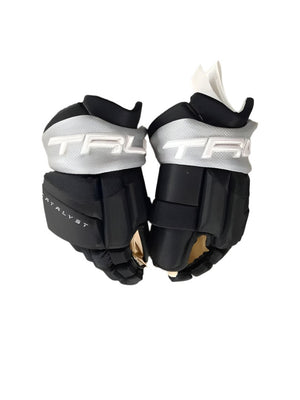 True Senior Catalyst Anatomical Fit Custom Hockey Player Gloves Black/Grey