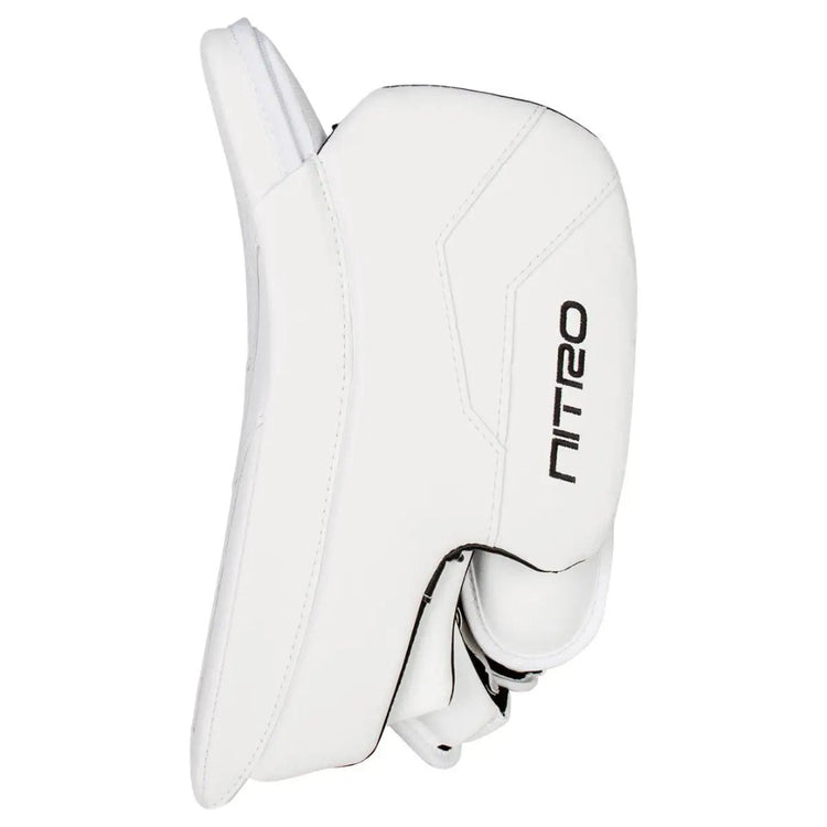True Senior Catalyst Nitro Hockey Goalie Blocker white