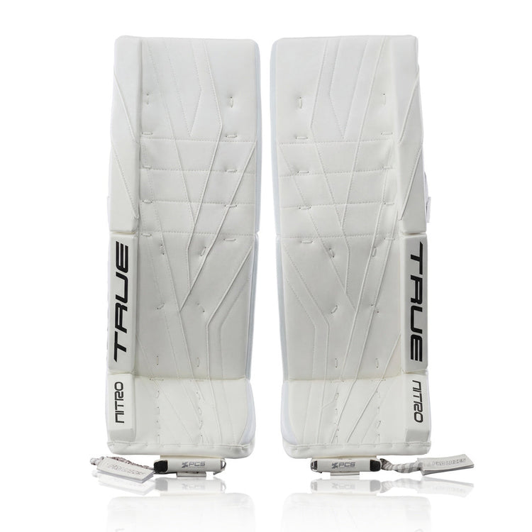 True Senior Catalyst Nitro Hockey Goalie Pad White