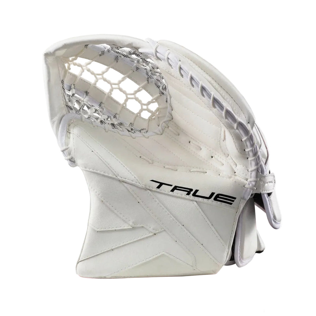 True Senior Catalyst Nitro Hockey Goalie Trapper White