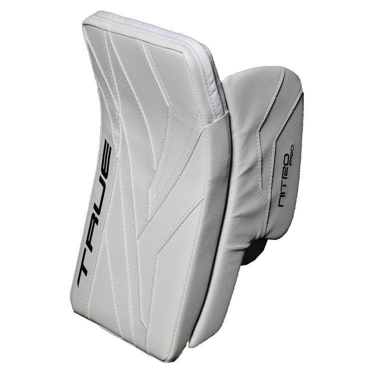 True Senior Catalyst Nitro Pro Goalie Blocker White