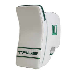 True Senior Catalyst Nitro Pro L87 Hockey Goalie Blocker White/Green