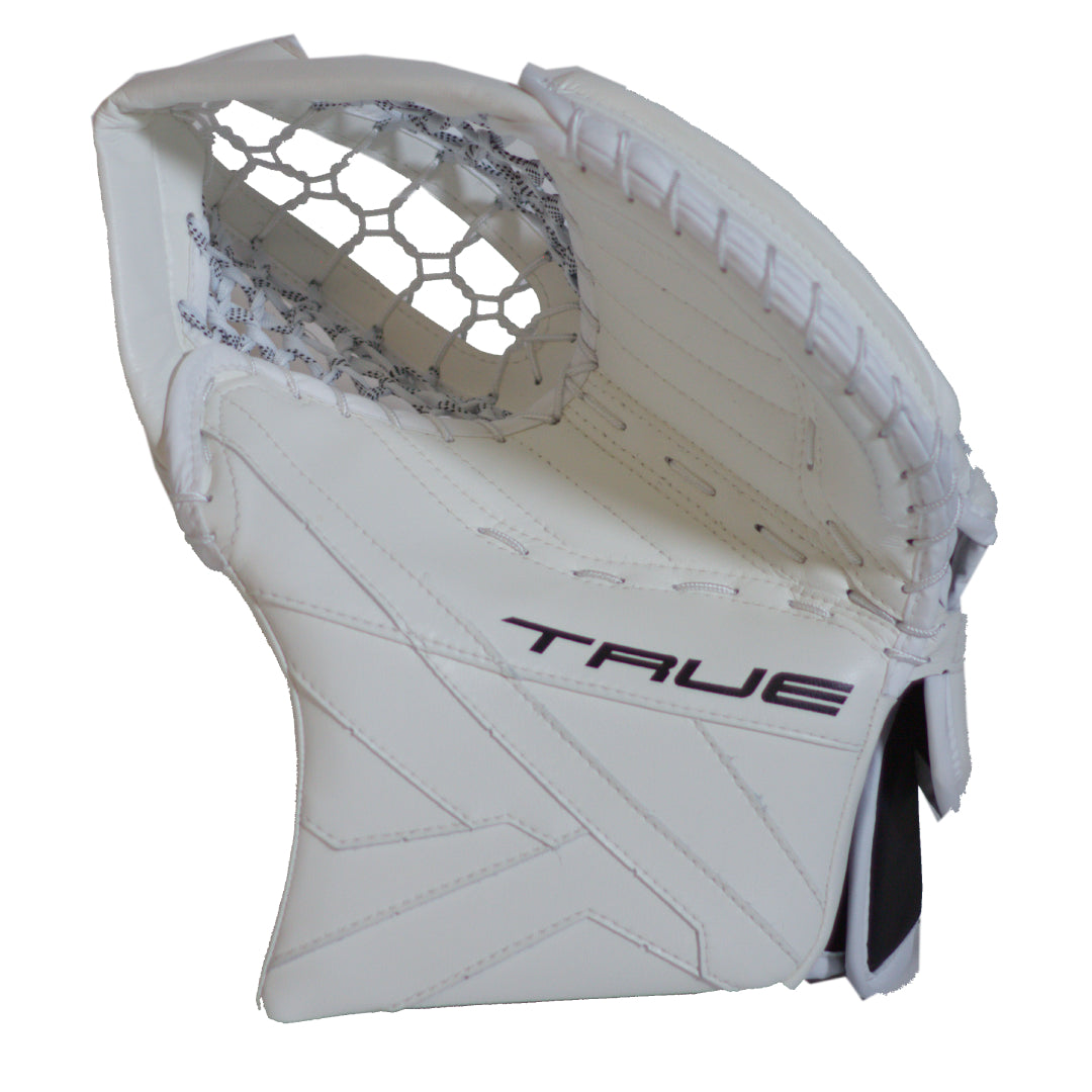 True Senior Catalyst Nitro Pro (Pro Palm) Hockey Goalie Trapper White 590