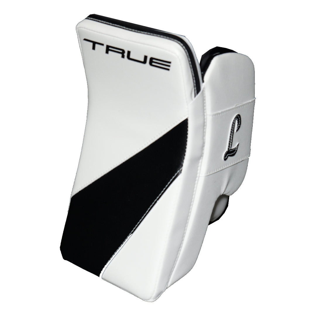 True Senior HZRDUS PX4-L95 Hockey Goalie Blocker White/Black