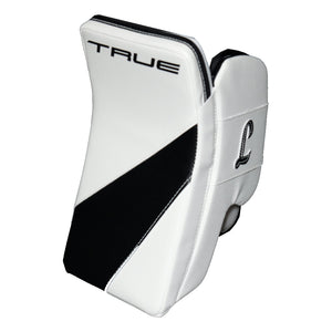 True Senior HZRDUS PX4-L95 Hockey Goalie Blocker White/Black