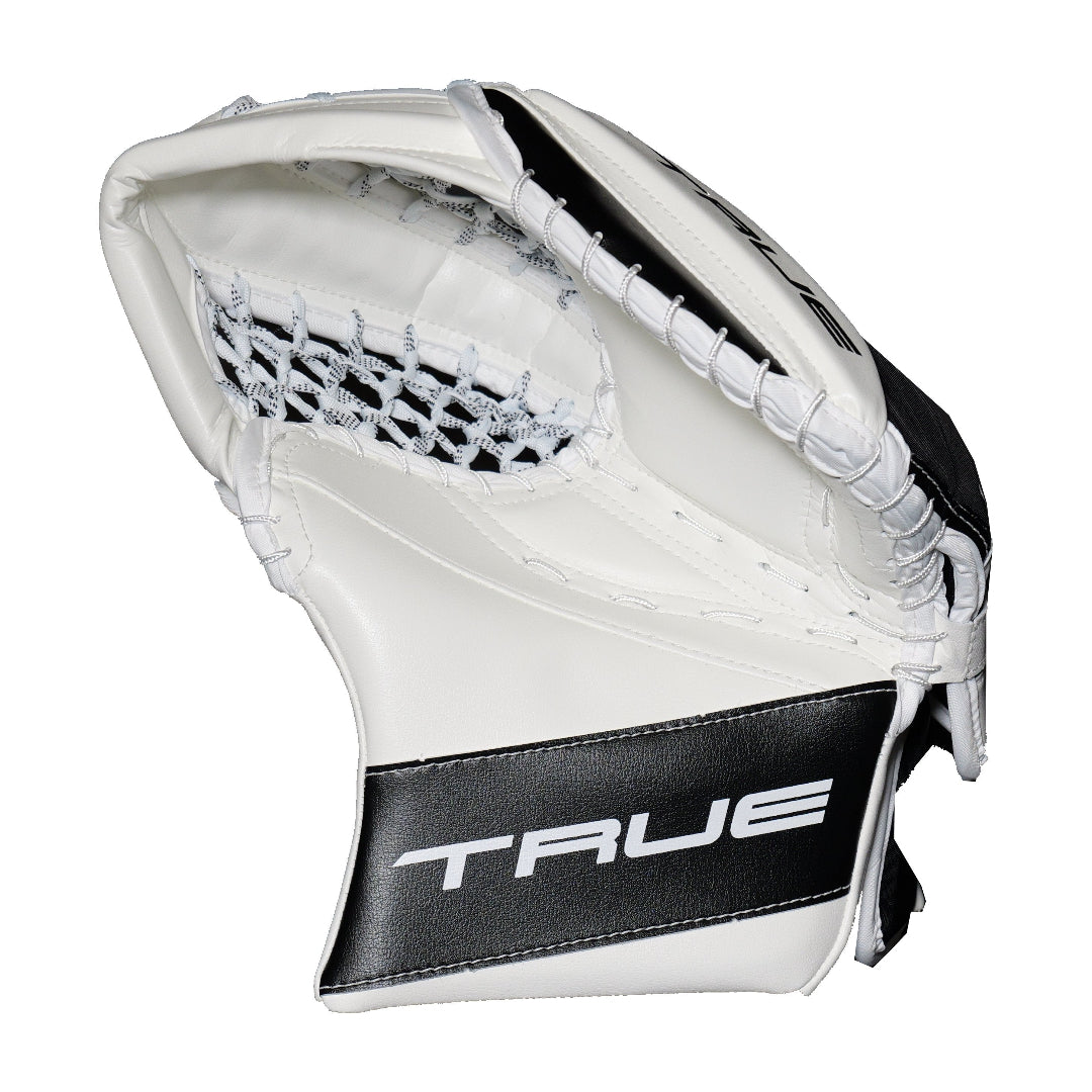 True Senior HZRDUS PX4-L95 Hockey Goalie Trapper White Black