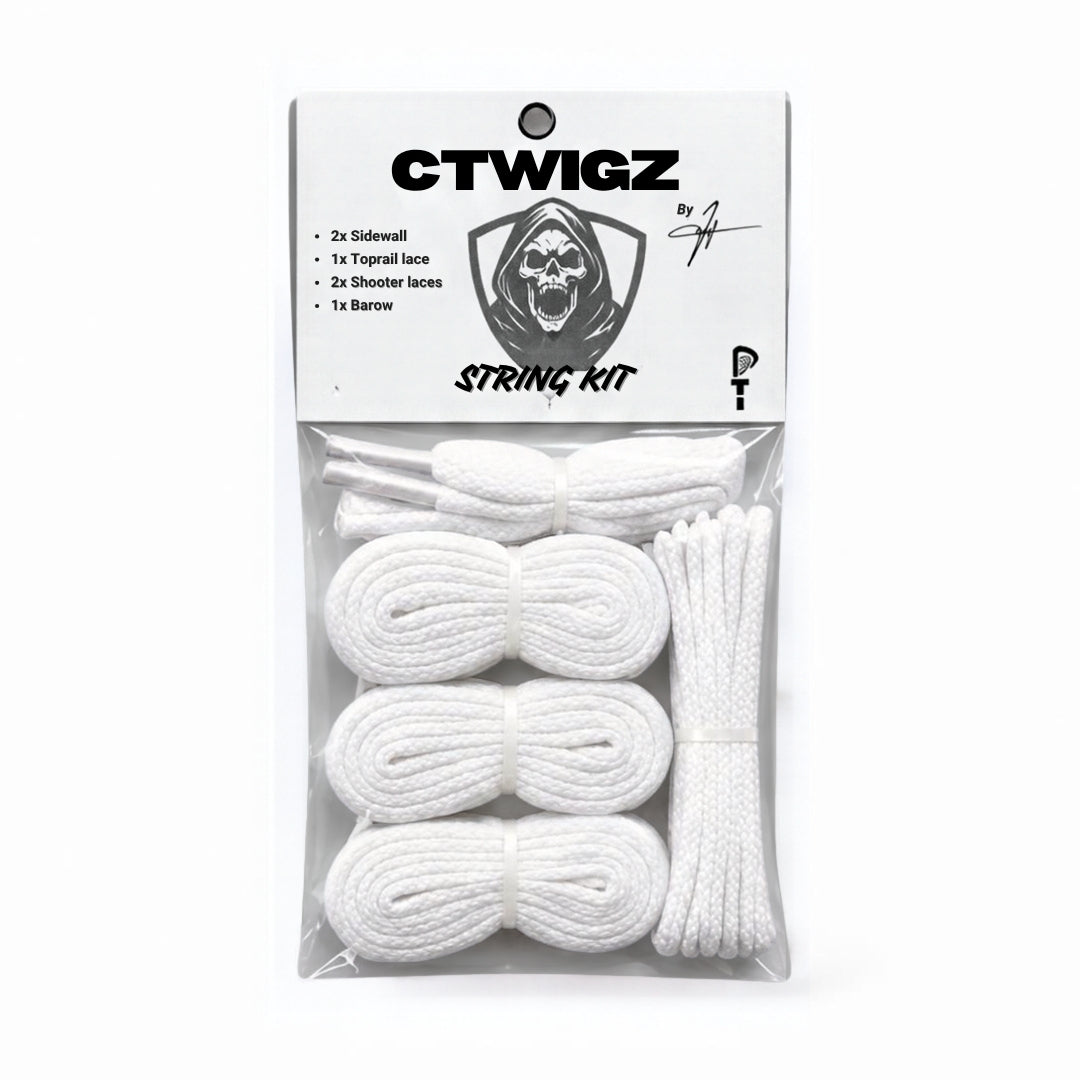 Twigz Lacrosse String Kit white