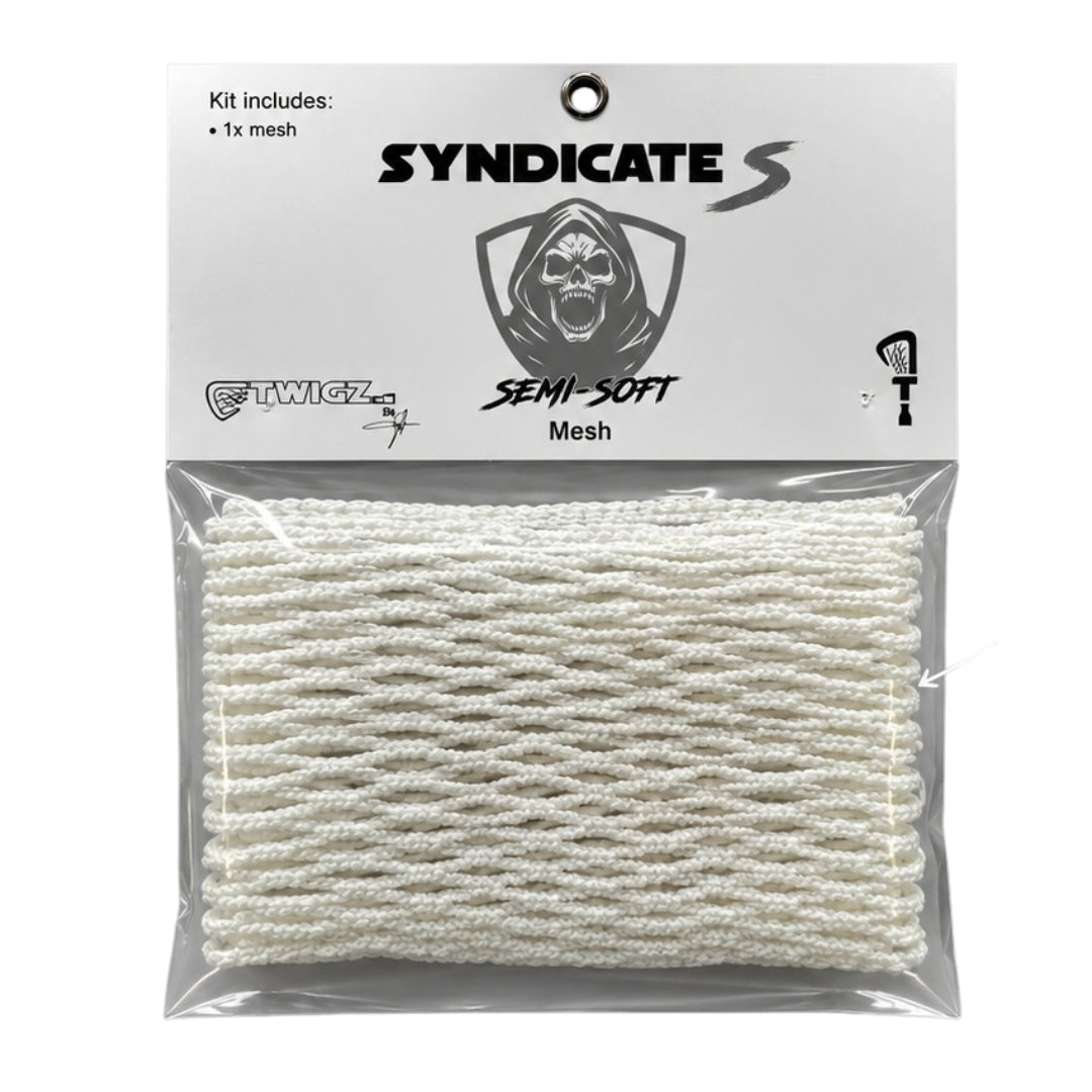 Twigz Syndicate Lacrosse Mesh white