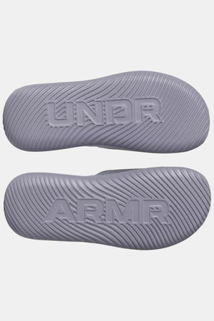 Under Armour Boy's Ignite Pro 8 Slide Sandals titan grey black