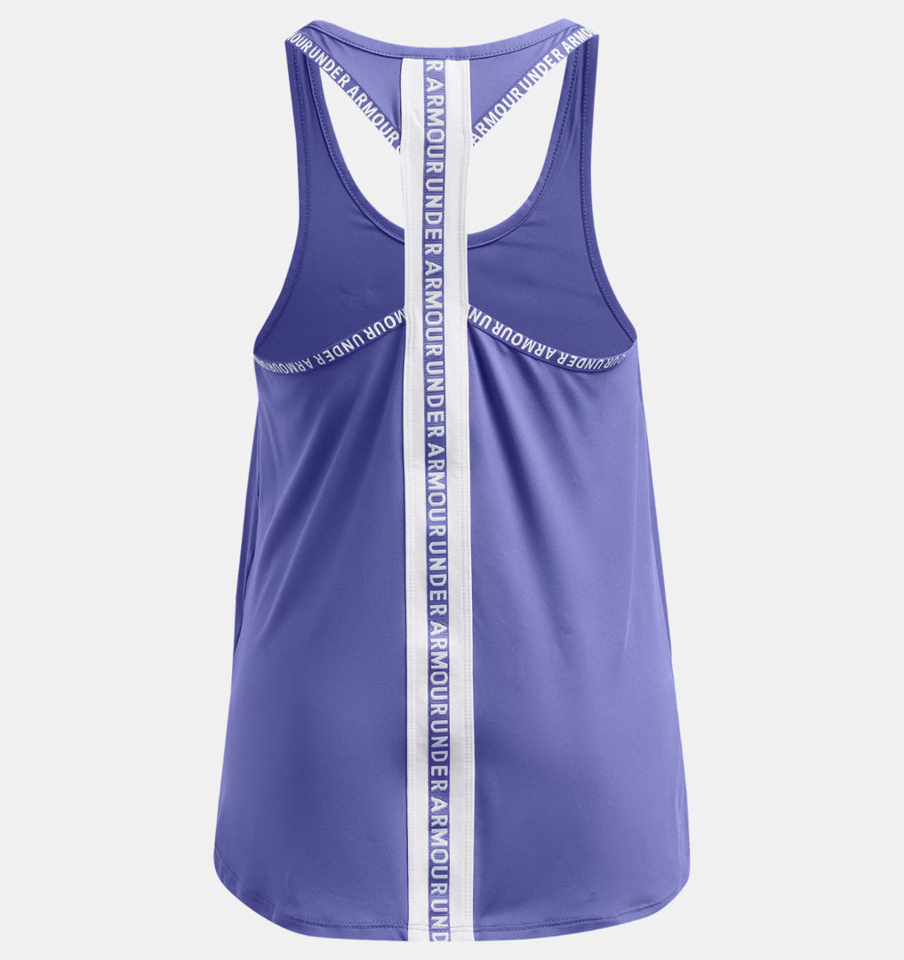 Under Armour Girl's Knockout Tank starlight blue purple