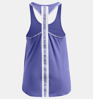 Under Armour Girl's Knockout Tank starlight blue purple