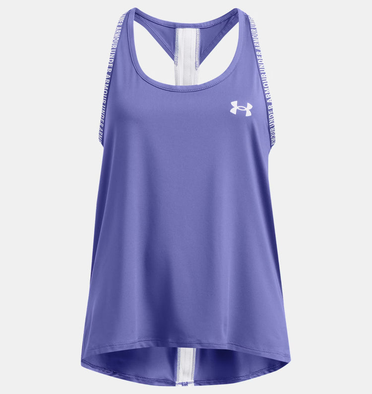 Under Armour Girl's Knockout Tank starlight blue purple