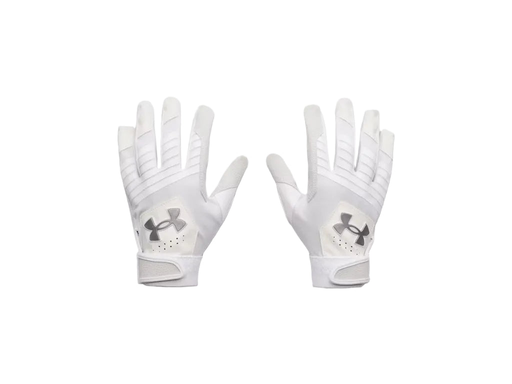 Under Armour Junior Clean Up Batting Gloves white