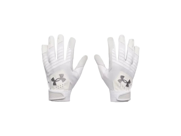 Under Armour Junior Clean Up Batting Gloves white