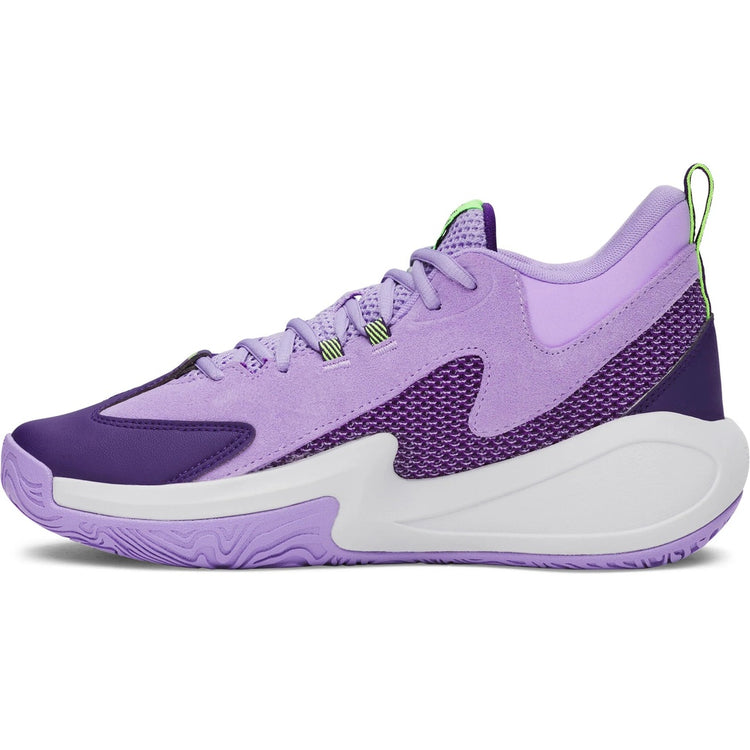 Under Armour Junior Curry 3Z 25 SDE Basketball Shoes grade school purple