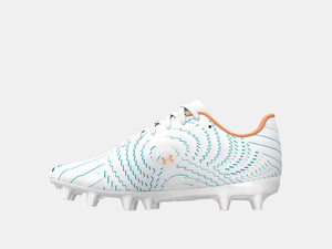 Under Armour Junior Shadow Club 4 FG Soccer Cleats white/blue