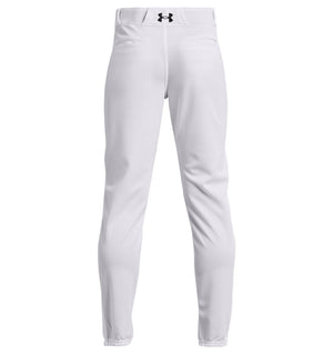 Under Armour Junior Utility Closed Baseball Pants white