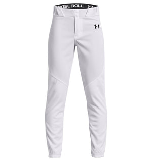 Under Armour Junior Utility Closed Baseball Pants white