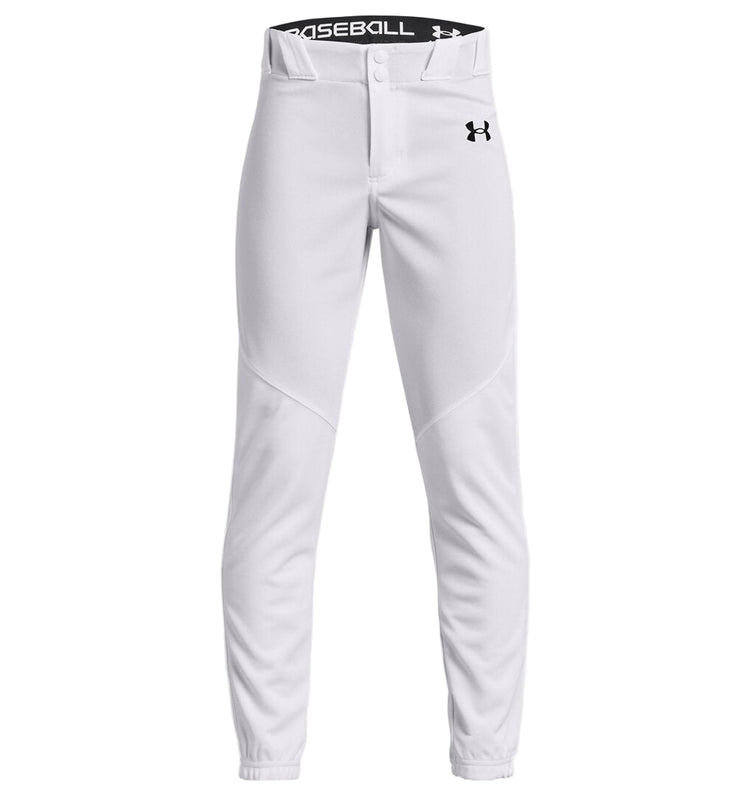 Under Armour Junior Utility Closed Baseball Pants white