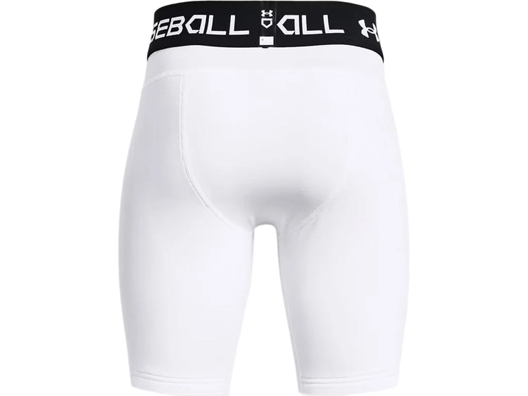 Under Armour Junior Utility Pro Baseball Slider Short white