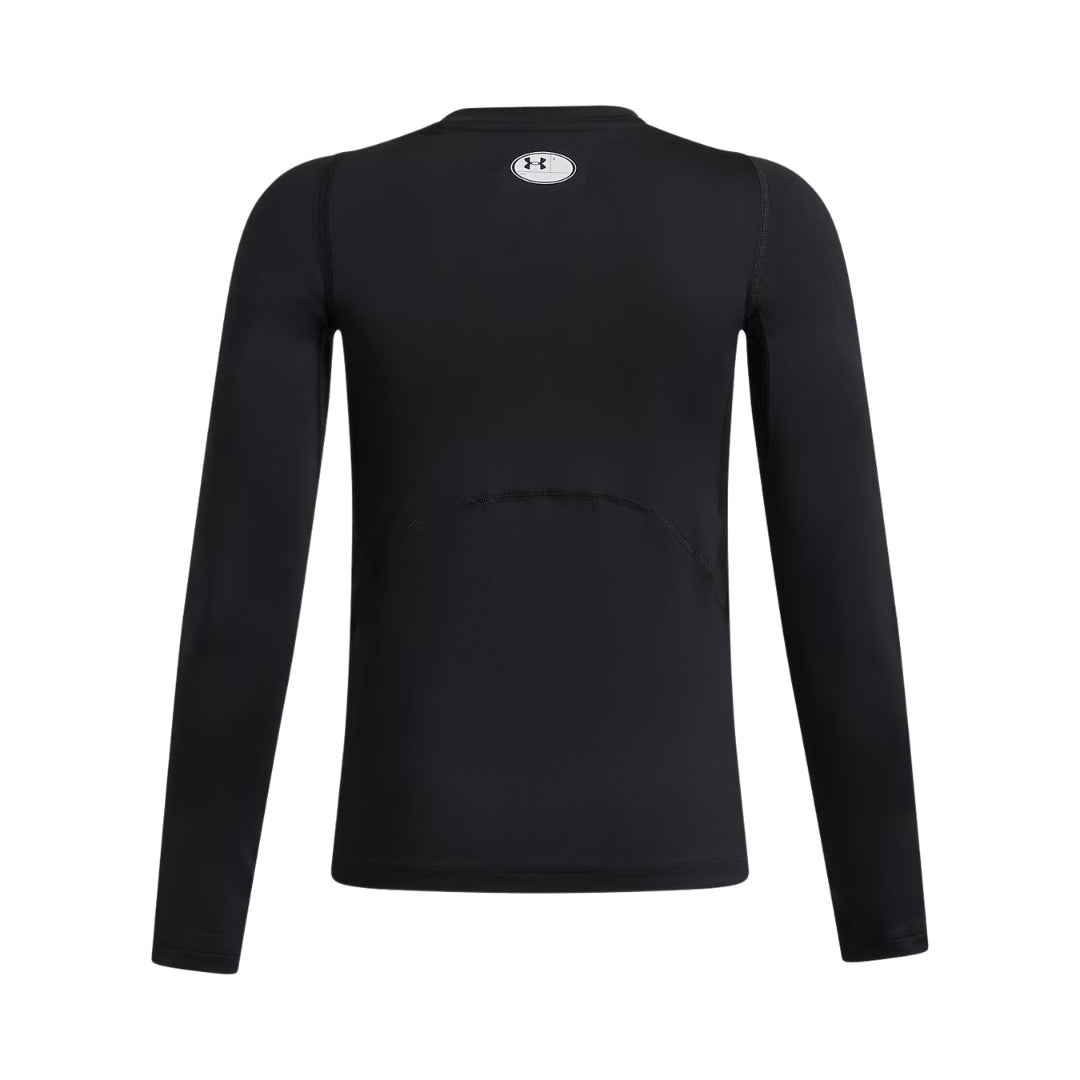 Under Armour Kids HeatGear Armour Long Sleeve Shirt white
