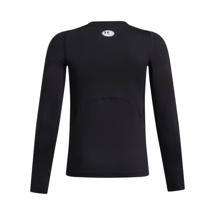 Under Armour Kids HeatGear Armour Long Sleeve Shirt white