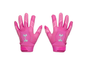 Under Armour Men's F9 Nitro Receiver Glove Pink