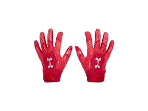 Under Armour Men's F9 Nitro Receiver Glove Red