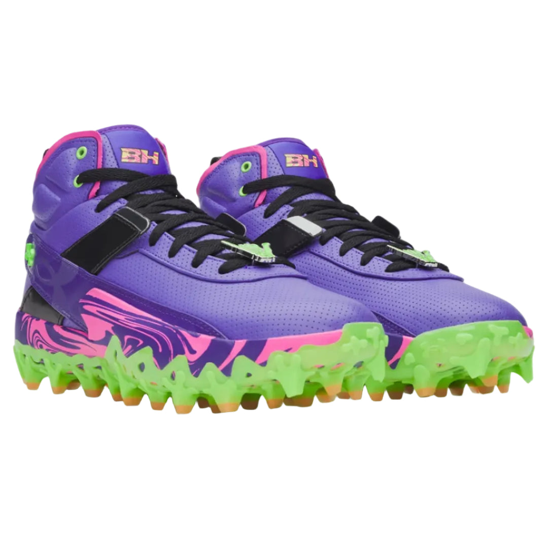 Under Armour Men's Harper 10 Pro TPU PE Mad Baseball Cleats