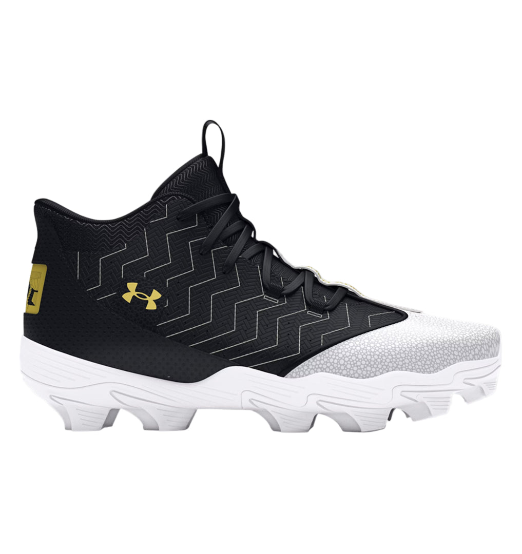 Under Armour Men's Harper 9 Rubber Baseball Cleats black