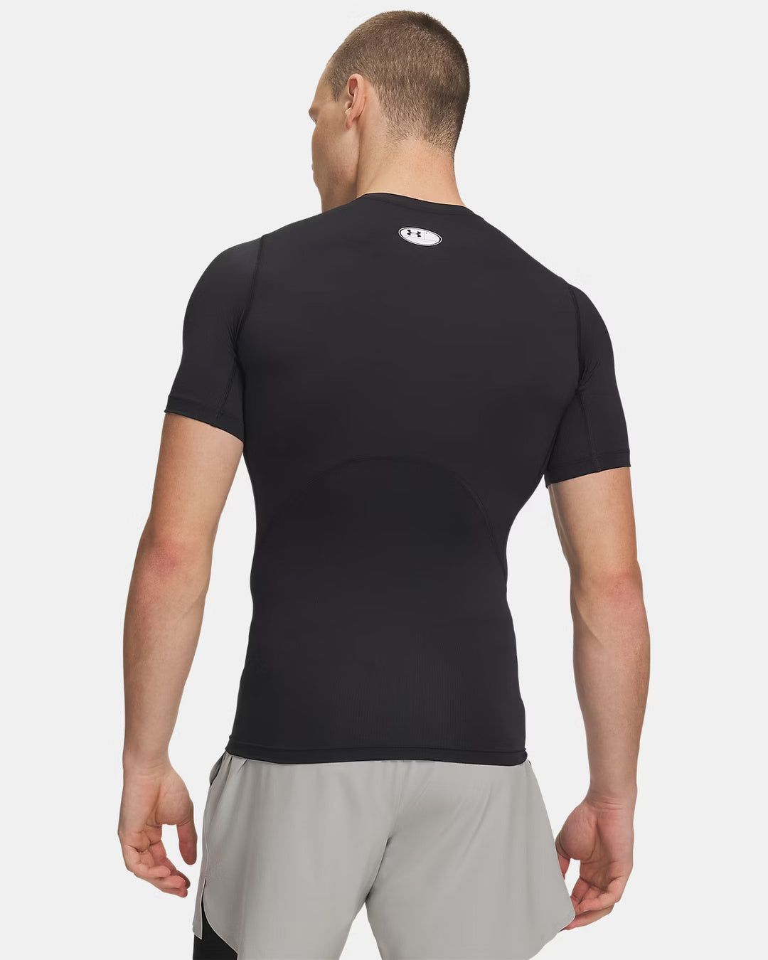 Under Armour Men's HeatGear Compression Short Sleeve Shirt black