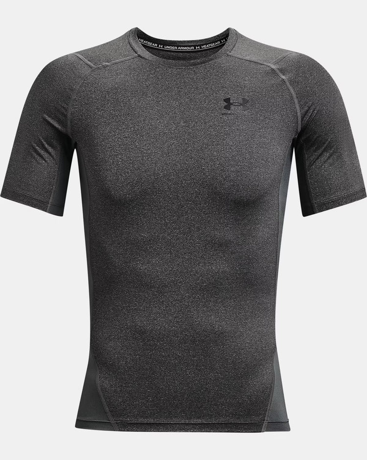 Under Armour Men's HeatGear Compression Short Sleeve Shirt carbon