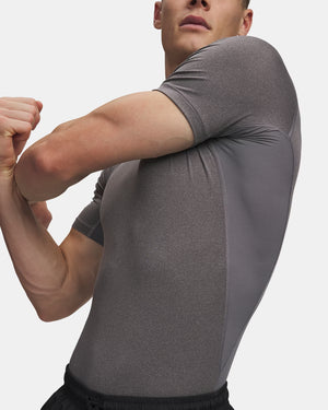 Under Armour Men's HeatGear Compression Short Sleeve Shirt carbon