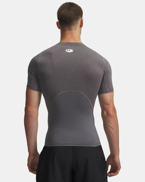 Under Armour Men's HeatGear Compression Short Sleeve Shirt carbon