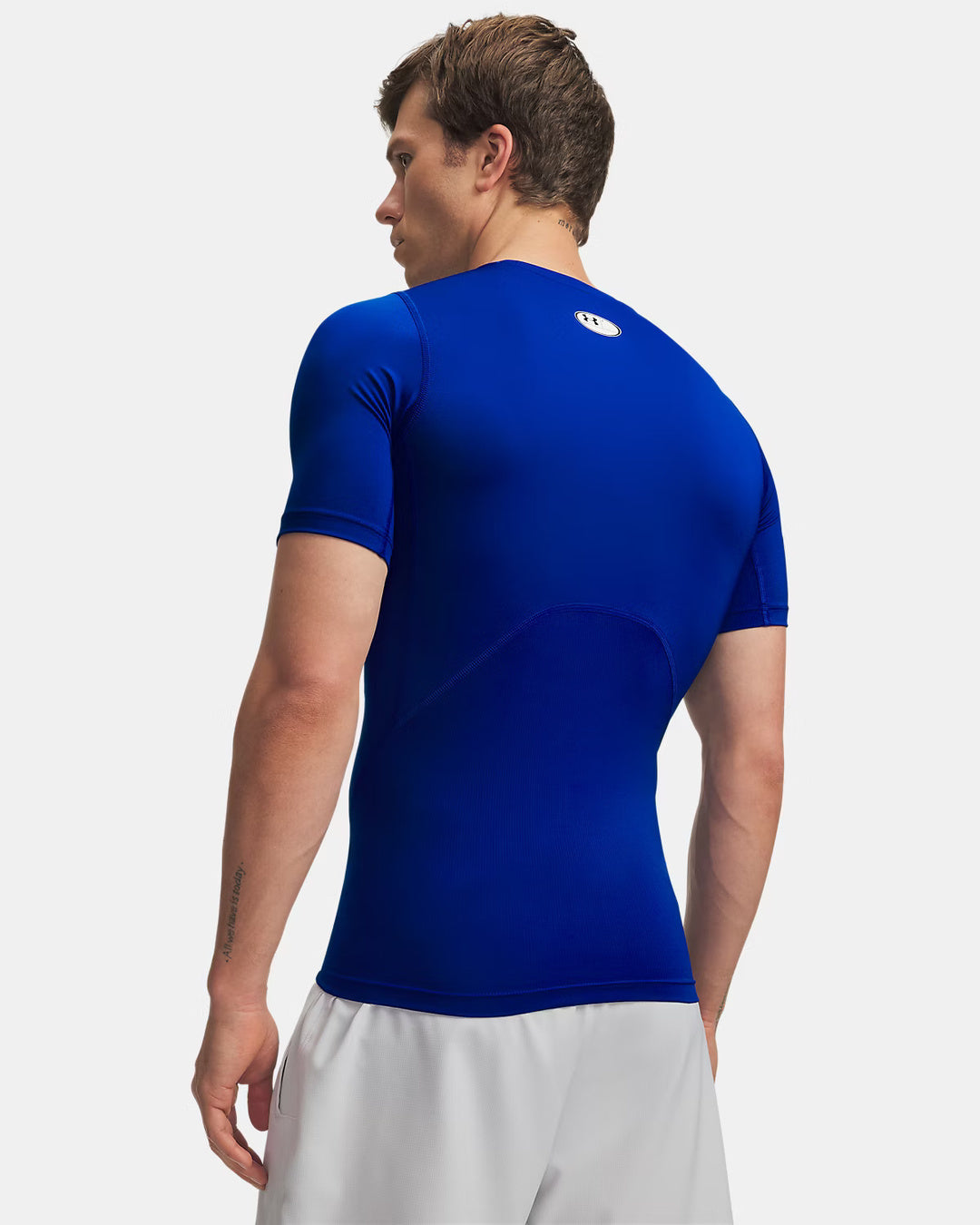 Under Armour Men's HeatGear Compression Short Sleeve Shirt royal