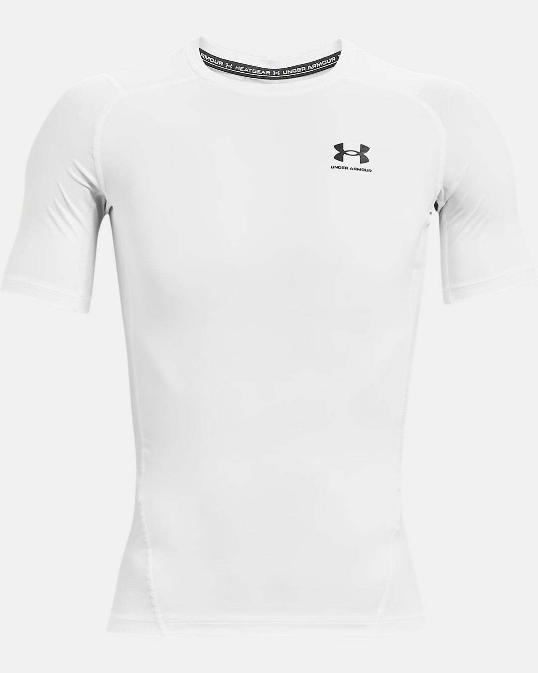Under Armour Men's HeatGear Compression Short Sleeve Shirt white