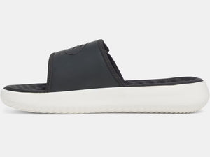 Under Armour Men's Ignite Pro 8 Slide Sandals galaxy black stone white