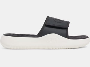 Under Armour Men's Ignite Pro 8 Slide Sandals galaxy black stone white