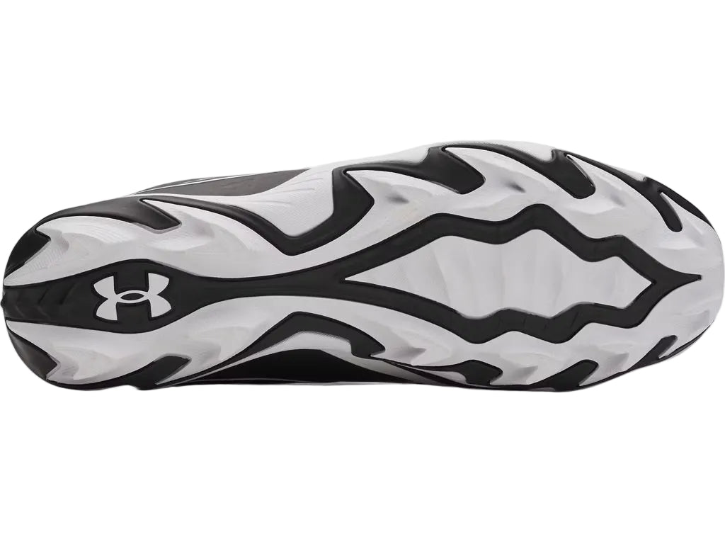 Under Armour Men's Leadoff Icon Low RM Rubber Baseball Cleats black