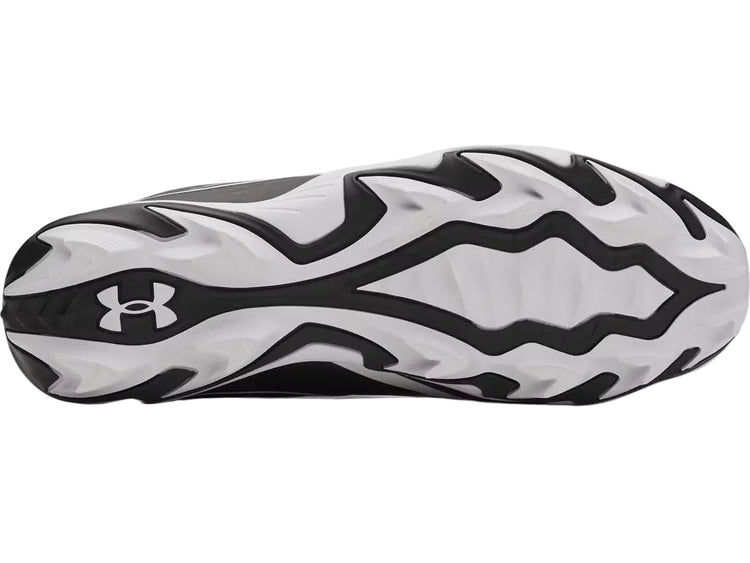 Under Armour Men's Leadoff Icon Low RM Rubber Baseball Cleats black