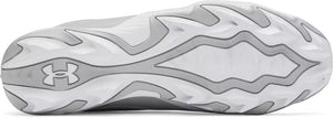 Under Armour Men's Leadoff Icon Low RM Rubber Baseball Cleats grey