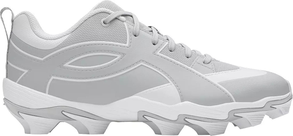Under Armour Men's Leadoff Icon Low RM Rubber Baseball Cleats grey