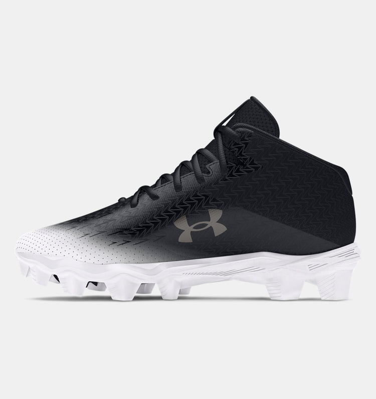 Under Armour Men's Spotlight Franchise 4 RM Football Cleats Black