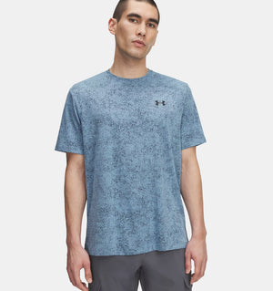 Under Armour Men's Tech Pixelate T-Shirt blue smoke