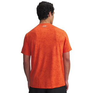 Under Armour Men's Tech Pixelate T-Shirt orange base