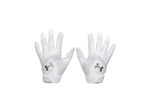 Under Armour Senior Clean Up Batting Gloves white