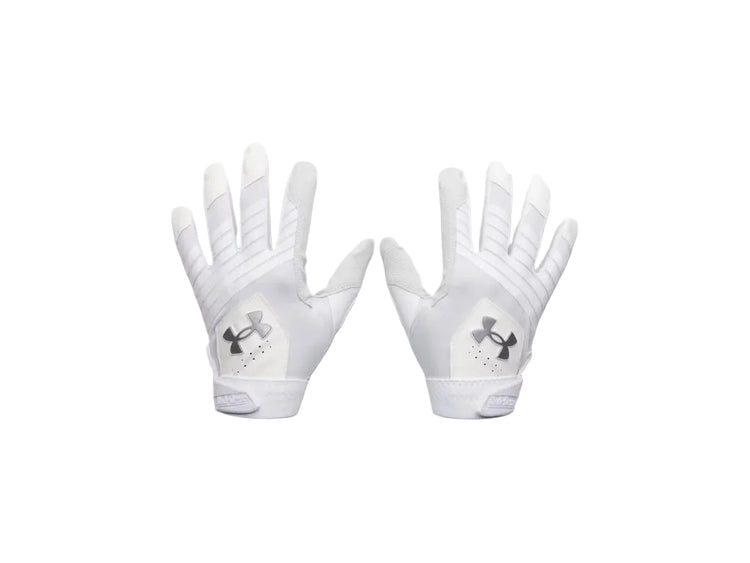 Under Armour Senior Clean Up Batting Gloves white